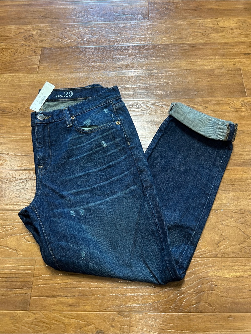NWT J.Crew Broken in Boyfriend jeans